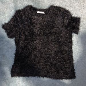 Zara woman’s fur shirt
